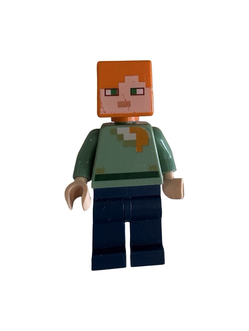 Lego Minecraft Alex MIN017 21128 21121 21169 21144 Minifigure Mini Minature
